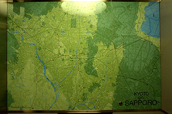 スーパーインポーズドサッポロマップ Superimposed Sapporo Map