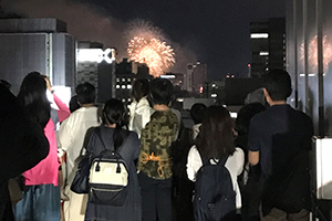 ②Fireworks festival viewing event