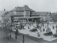 三代目札幌駅舎前